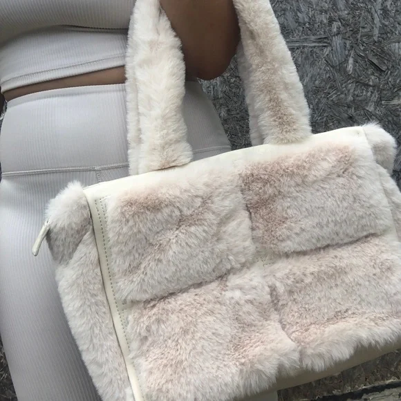 Zara fluffy bag sale